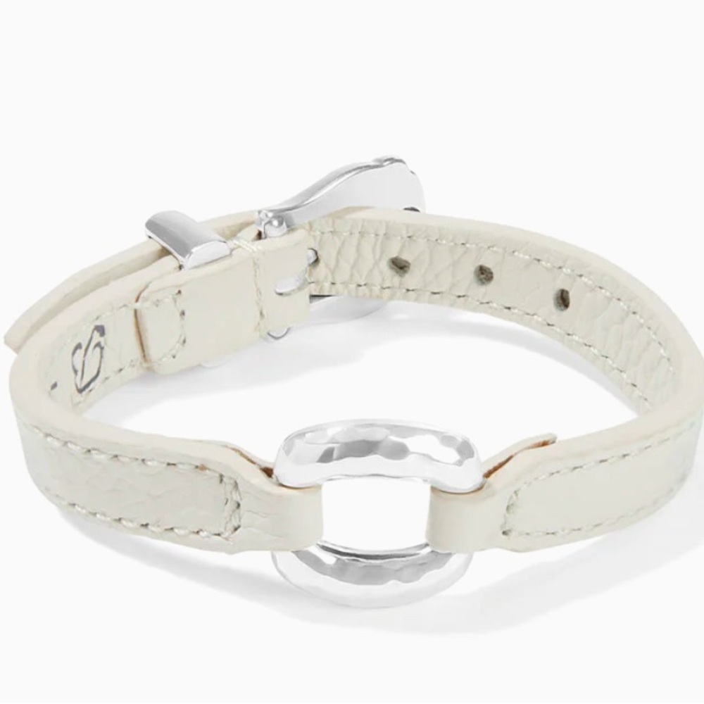 Brighton NWT Timeless Link bandit Optic White JF008B